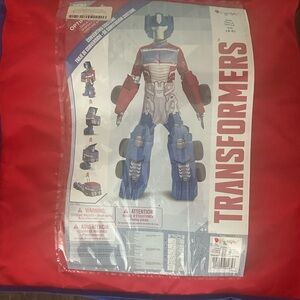 Transformers Costume with Red and Blue Colors